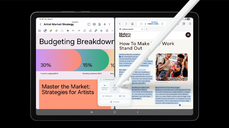 หลุดสเปค Samsung Galaxy Tab S12+ เตรียมอัปเกรดความจุแบตเป็น 10,500mAh พร้อมชิป Dimensity รุ่นใหม่ 