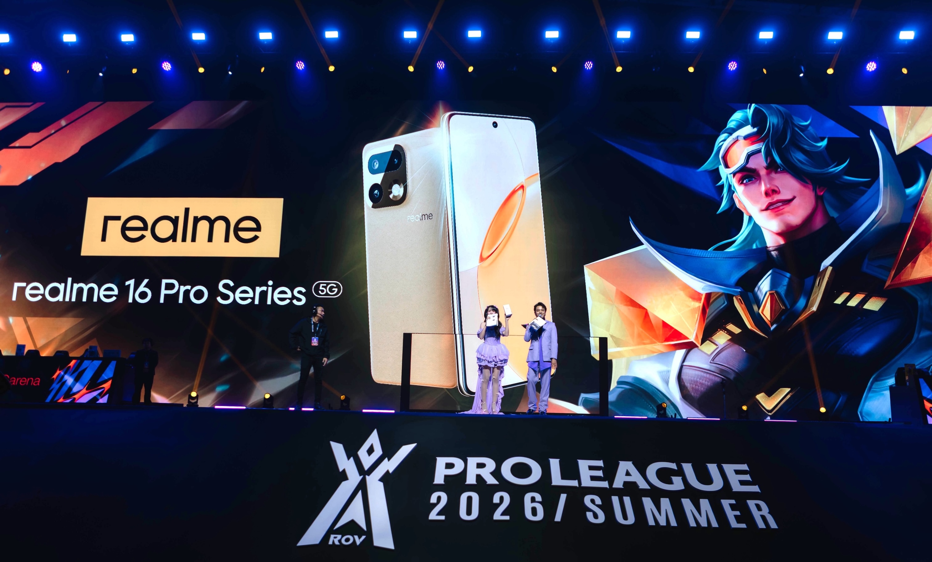 realme สร้างประสบการณ์เกมมิ่งเต็มรูปแบบเขย่าเวที RoV Pro League 2026 Summer รอบชิงชนะเลิศ