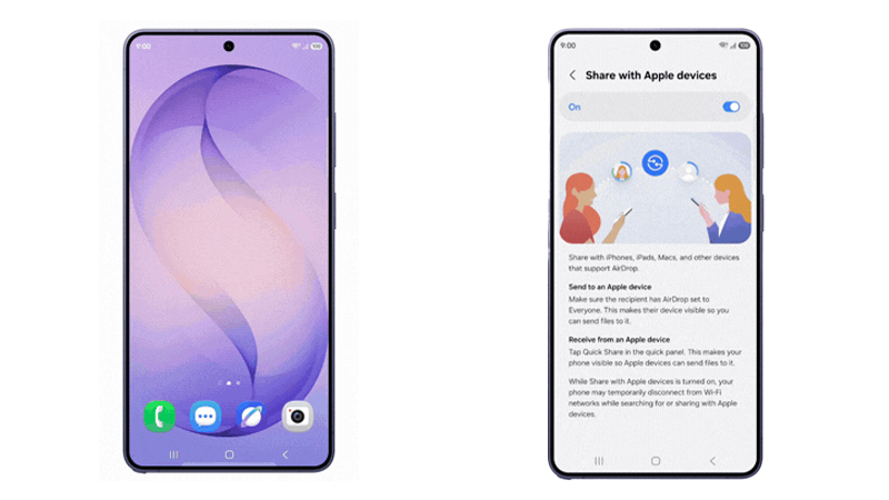Samsung เตรียมขยายฟีเจอร์ AirDrop ให้กับ Galaxy รุ่นอื่นๆ เพิ่ม มีรุ่นไหนบ้าง