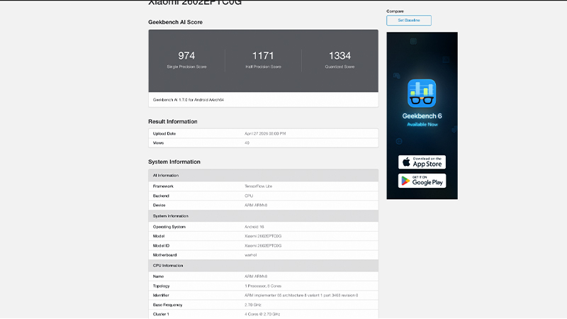 หลุดภาพจริง Xiaomi 17T และ 17T Pro และสเปคเต็ม ก่อนเปิดตัวพฤษภาคมนี้ ด้วยชิป Dimensity ตัวท็อปและแบต 7,000mAh 