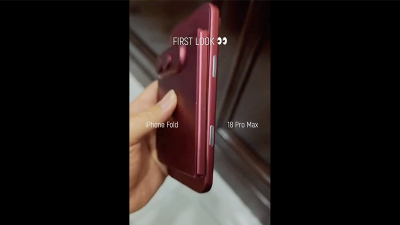 เทียบดีไซน์ iPhone Fold กับ iPhone 18 Pro พร้อมข้อมูลหน้าจอและขนาดตัวเครื่อง 