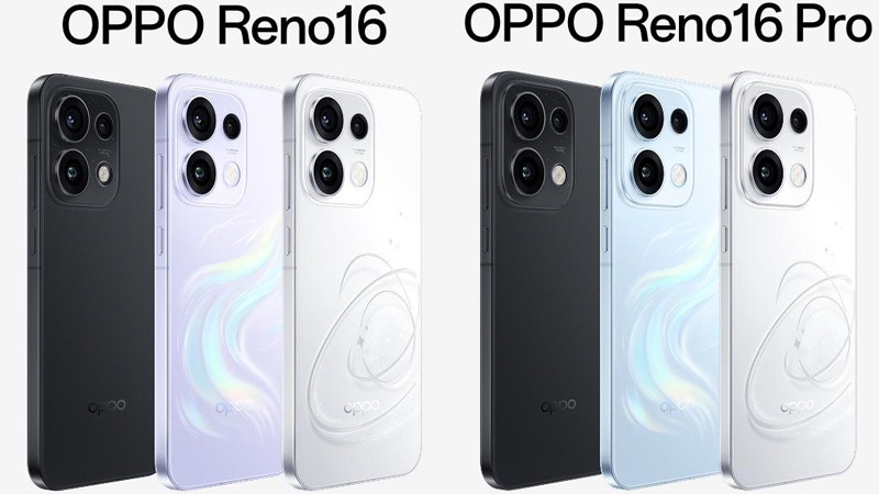 เปิดตัว OPPO Reno 16 และ Reno 16 Pro ได้กล้อง 200MP ชิป Dimensity 8550 SUPER แบต 7,000mAh ราคาเริ่มต้นประมาณ 16,800 บาท