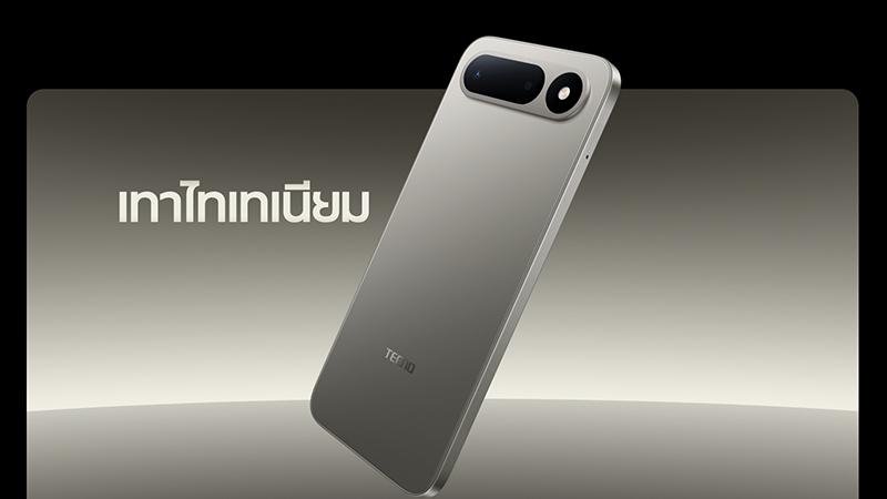 สเปค TECNO SPARK 50 5G มือถือ 5G ราคาเบาๆ พร้อมแบต 6500 mAh ชิป Dimensity 6400 ในราคาเริ่มต้น 5,799 บาท