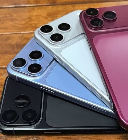 หลุดภาพเครื่องดัมมี่ iPhone 18 Pro เผยให้เห็น 4 สีใหม่สีแดงเข้ม 