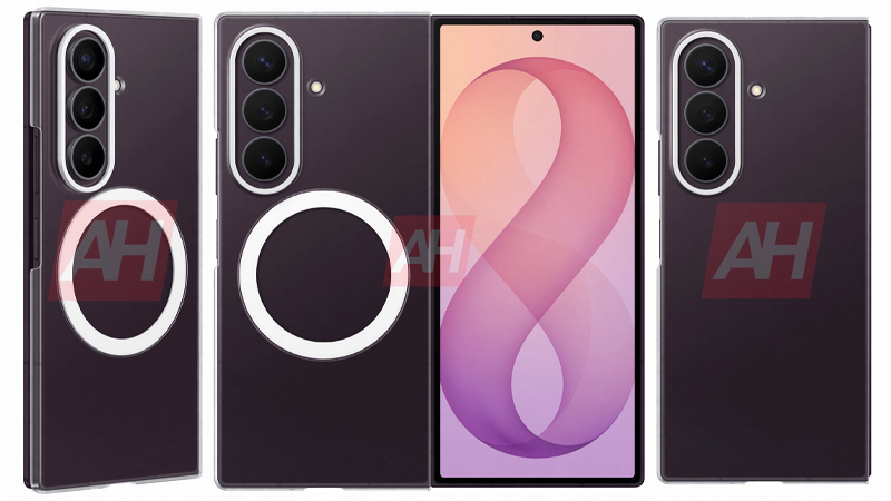 หลุดภาพเคส Samsung Galaxy Z Fold 8, Z Fold 8 Wide และ Z Flip 8 เผยดีไซน์และสีใหม่ของมือถือจอพับ 
