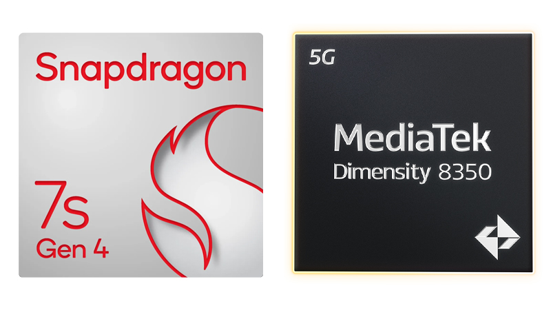 เปรียบเทียบชิป Snapdragon 7s Gen 4 vs Dimensity 8350 ศึกชิประดับกลาง รุ่นไหนแรงกว่ากันในปี 2026