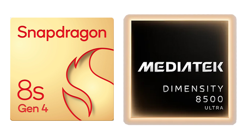 เปรียบเทียบชิป Snapdragon 8s Gen 4 vs Dimensity 8500 Ultra รุ่นพรีเมียมรองเรือธงตัวไหนแรงกว่ากันในปี 2026