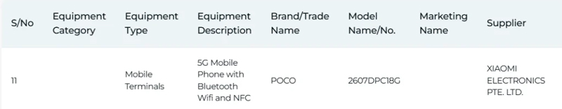 POCO X8 ผ่านการรับรอง กสทช. ในไทยและ IMDA สิงคโปร์เรียบร้อยแล้ว คาดมาพร้อมแบต 9,000 mAh