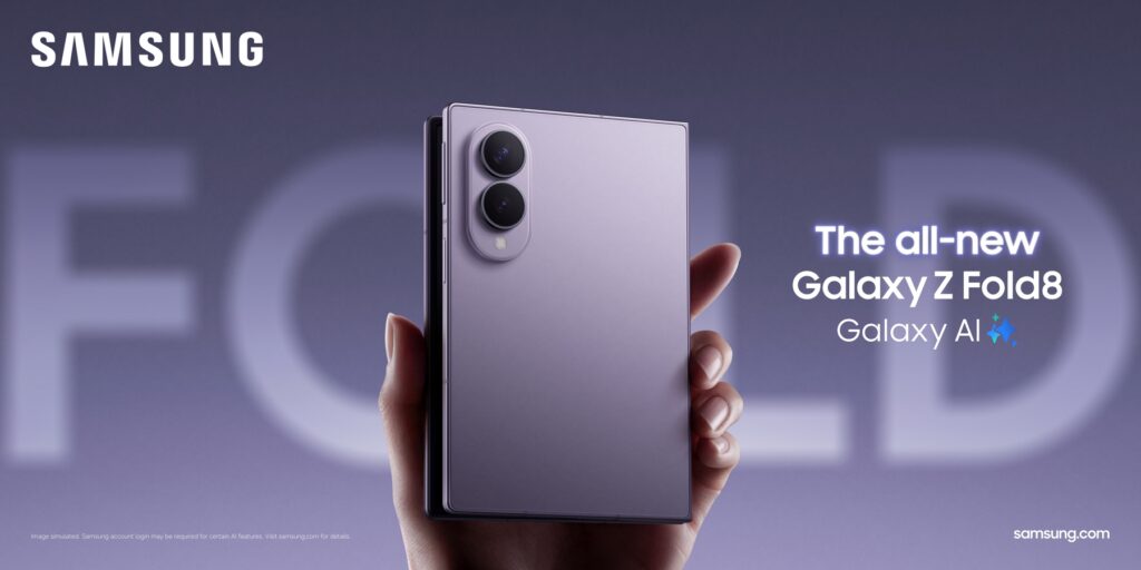ฉีกทุกกฎจอพับ! The all-new Galaxy Z Fold8 พับไซซ์ใหม่ เบาที่สุด ที่เคยมี กว้างเต็มตา Joy ทุกคอนเทนต์