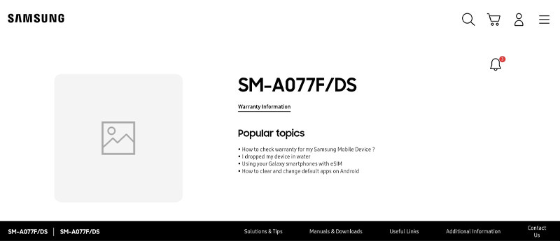Samsung Galaxy A08 จะได้อัปเกรดแบตเป็น 6,000 mAh เตรียมเปิดตัวพร้อมๆ กับ Galaxy A07s