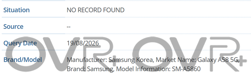 Samsung Galaxy A58 กำลังพัฒนาพร้อมรุ่น Galaxy Xcover FR จากฐานข้อมูล GSMA เตรียมลุยตลาดต้นปีหน้า