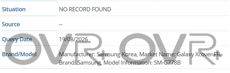 Samsung Galaxy A58 กำลังพัฒนาพร้อมรุ่น Galaxy Xcover FR จากฐานข้อมูล GSMA เตรียมลุยตลาดต้นปีหน้า