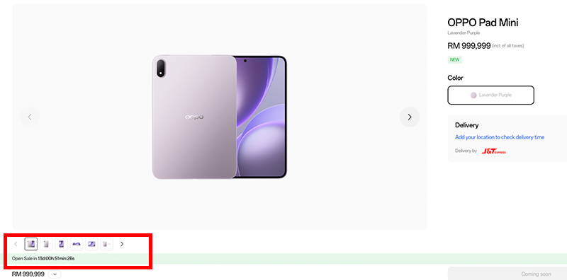 OPPO Pad Mini ยืนยันเปิดตัว Global คาดมา 22 ต.ค. นี้ จอ AMOLED 144Hz ชิป Snapdragon 8 Gen 5 แบต 8,000mAh