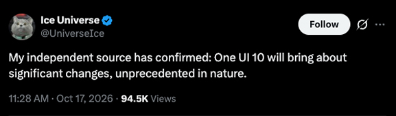 Samsung One UI 10 บน Android 18 เปลี่ยนดีไซน์อัปเกรด AI มีอะไรใหม่