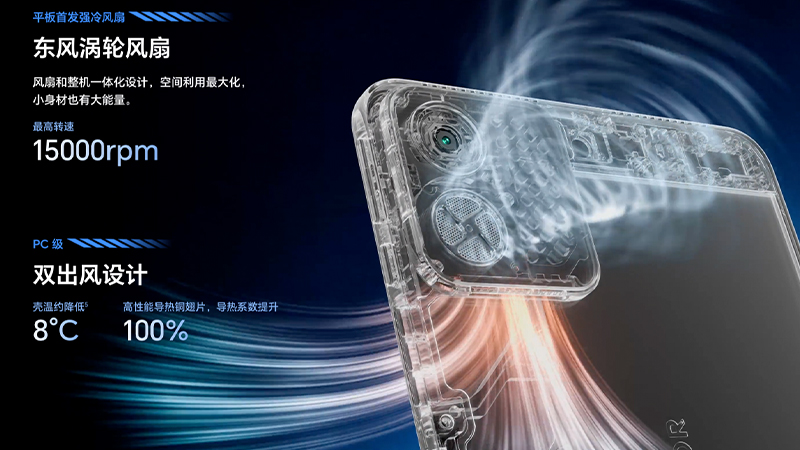 สเปค HONOR WIN Tablet แท็บเล็ตเกมมิ่งจอ 240Hz ชิป Snapdragon 8 Elite Gen 5 และแบต 10,000mAh