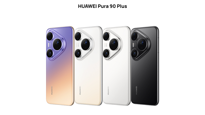 เปิดตัว HUAWEI Pura 90 Plus จอโค้ง 4 ด้าน ชิปใหม่ Kirin 9025 กล้อง 50MP และแบต 5,700mAh