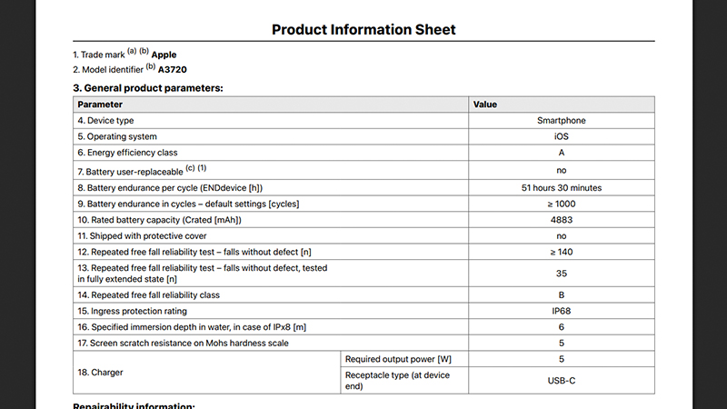 เผยความจุแบตเตอรี่ของ iPhone Duo เทียบ iPhone 18 Pro, Pro Max 